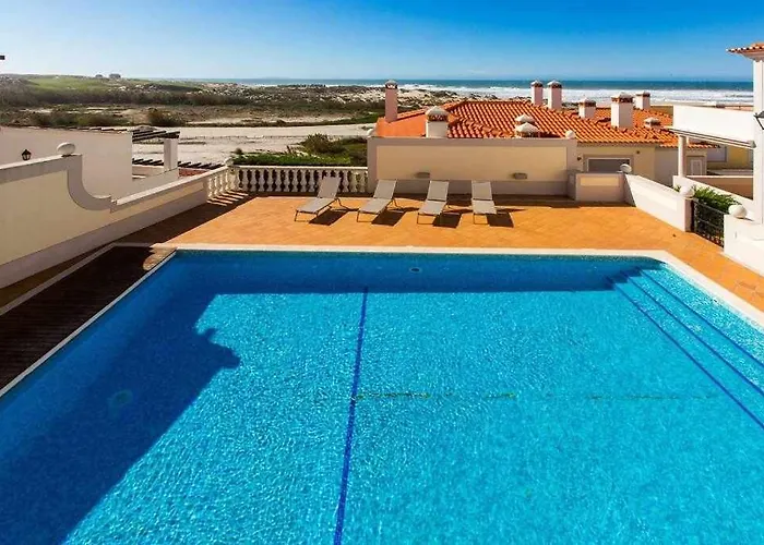 Appartement T2 Sea View, Pool, Golf, Private Terrace, Del Rey, Obidos A4 *